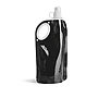 Foldable water bottle | PE plastic | 460 ml | Push-pull lid | Carabiner