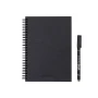 STARTER KIT INFINITEBOOK A5 PLANNER TEXTURE. Kit comprising "Infinitebook" with hard cover, 1 cleaning kit, 1 marker and 1 ballpoint