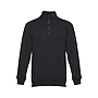 Unisex sweatshirt | 50% cotton and 50% polyester 320 g/m² | Quarter zip | Ribbed cuffs and hem