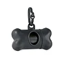 Dog waste bag dispenser | PP plastic | Bone-shaped | 20 PE bags included
