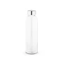 Gourde | Verre et acier inoxydable | 500 ml | Bouchon en acier inoxydable | Impression 360°
