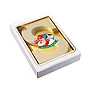 Lettre en chocolat de Sinterklaas | Chocolat blanc | 200 g | Lettre de l'alphabet