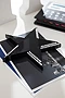Presse-papiers | Alliage de zinc 186 g | 12,2 x 12,2 x 1,1 cm | Étoile rotative