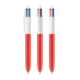 BIC® 4 Colours® ballpen + Lanyard