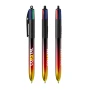 Kugelschreiber | Kunststoff | BIC® 4 Colours® Flags Collection | 4 Schreibfarben | Metallic-gradient
