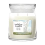 Yankee Candle | Duftkerze | Glas | Clean Cotton | 50 Stunden Brenndauer