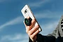 Support de téléphone | Plastique 6 g | Ø4 x 2,4 cm | Adhésif 3M | Support et poignée selfie | Impression en couleur