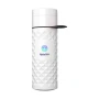 Water bottle | Bio HDPE | 500 ml | 2 screw caps | Rubber carrying loop | Made in Holland