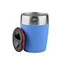 Gobelet de voyage Tefal | Acier inoxydable et silicone 200 g | 200 ml | Bord à 360° | Base antidérapante