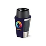 Mug de voyage Tefal Compact | Acier inoxydable et silicone 240 g | 300 ml | Couvercle 360° | Double paroi