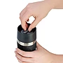 Mug de voyage Tefal Compact | Acier inoxydable et silicone 240 g | 300 ml | Couvercle 360° | Double paroi