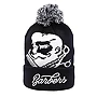 Beanie mit Umschlag | 100% recyceltes Polyester | Feiner Rippstrick | Kopfumfang 58 cm | Vollständig personalisierbar