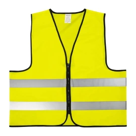 Safety vest | Polyester | Zipper | EN 20471 certified