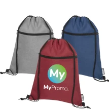 Zaino con cerniera| rPET | 5L | Tasca frontale con cerniera