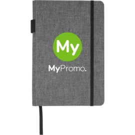 A5 notebook | rPET | 96 lined sheets | Incl. pen loop