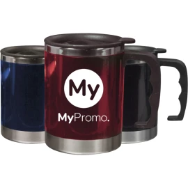 Double walled mug | Stainless steel | 400ml | Easy to carry