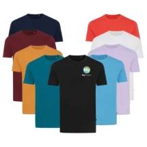 Iqoniq regular fit T-shirt | Recycled & organic cotton 180g/m² | Unisex | Crew neck & short sleeves