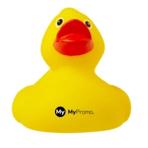 Quack-eend | PVC | 7,5 x 8 x 7,5 cm | Stressverlichter