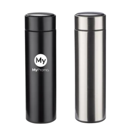 Thermos bottle | Stainless steel | With strainer inside | 500 ml | With thermometer