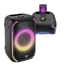 Enceinte Fresh 'n Rebel Party Loud M | Puissance de sortie 200W | 20 heures | 6 modes de lumière
