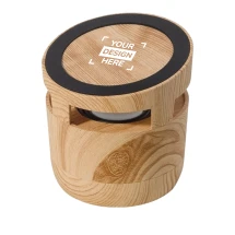 Enceinte et chargeur sans fil | Bois | 5W | Eco