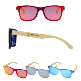 Sunglasses | Bamboo and PC | Coloured lenses | UV 400 lenses