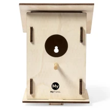 Vogelhuisje | Hout | 13 x 18 x 12.5 cm | Duurzaam