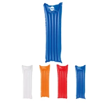 Inflatable beach mattress | PVC | 180×70cm | With headrest