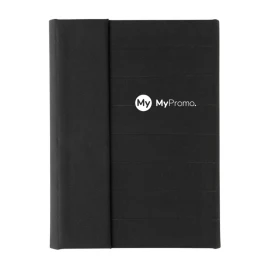 A5 Portfolio | rPET | 64 lined sheets notebook | Card slots & pen loop | Magnetic closure
