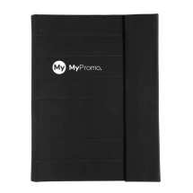 Portfolio A5 | rPET | Carnet de 64 pages lignées | Beaucoup de rangement | Fermeture magnétique