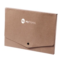 Documentenmap | Gerecycled papier | Drukknoop sluiting