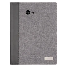 Conferentiemap | A4 | Linnen en PU leer | Incl. notitieblok