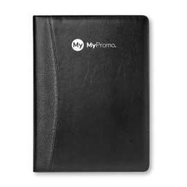 Conference folder | A4 | Faux leather | Incl. solar powered calculator