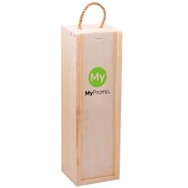 Wine box | Wood | 1 compartment | For standard wine bottles | Sustainable