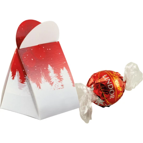 Lindt chocolate gift | Chocolate ball | Kraft paper bag | Surprise packet | 