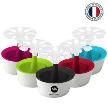 Pennenhouder | PLA | Plantvormig | Verwisselbare bloem | Gemaakt in Frankrijk