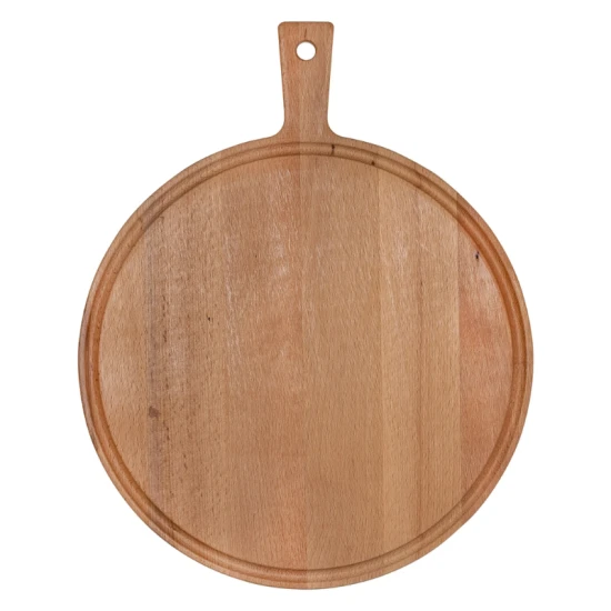 Cutting board | Beech wood | Round shape | 35 cm | Sustainable | Natural
