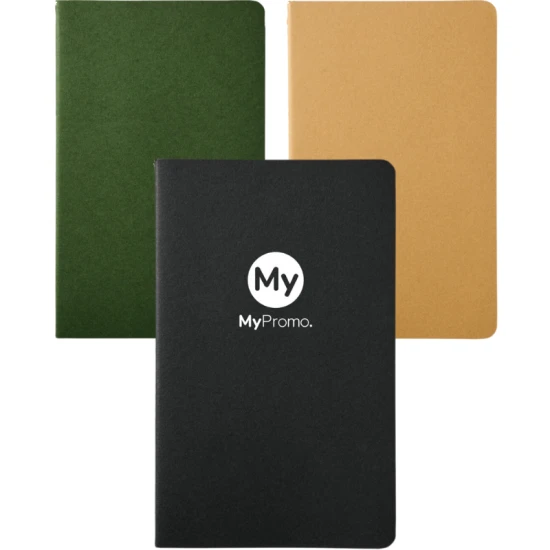 A5 notebook | Moleskine Journal L | 80 ruled pages | Cardboard cover | solid black