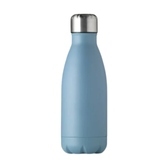 Water bottle | Stainless steel | 500ml | Handy | Light blue