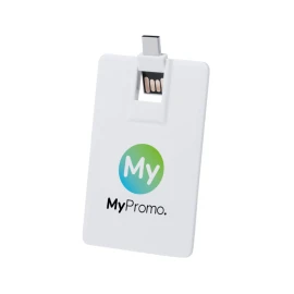 OTG USB card flash drive | Plastic | 16GB | Flat design