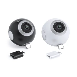 360° camera | Micro USB and Type C Connection | HD resolution