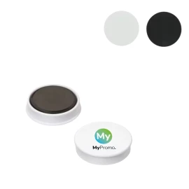 Magnet round | Plastic | Ø30mm | Full colour print