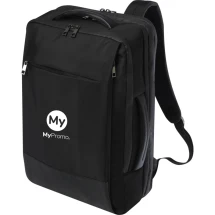 Laptoprugzak | rPET & PU | 31x15x48 cm | Uitbreidbaar tot 35 L