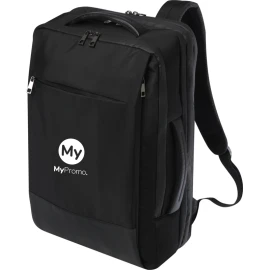 Sac à dos pour ordinateur portable | rPET & PU | 31x15x48 cm | Extensible à 35 L