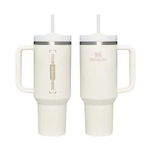 Gobelet Stanley Quencher H2.0 | Acier inoxydable recyclé | 1,2L | Garde le froid pendant 48h | Avec paille réutilisable