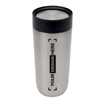 Tumbler | Recycled stainless steel | 350ml | Push-top mechanism | Hot for 12 hours