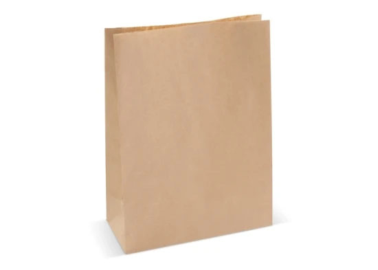 Papieren zak | 70g/m² | FSC gecertificeerd | Made in EU | 22X10X30cm | Bruin