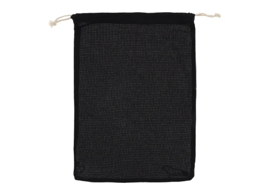 Herbruikbare voedselzak | 30x40cm | Katoen | OEKO-TEX® | Veel kleuren | Zwart