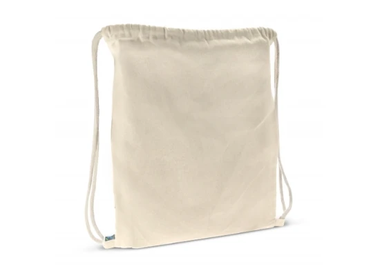 Drawstring bag | Cotton 140g/m² | 35x45 cm |  Fairtrade | Ecru