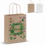 Borsa | Carta 90g/m² | 18x8x22 cm | Con manici attorcigliati | Prodotto nell'UE